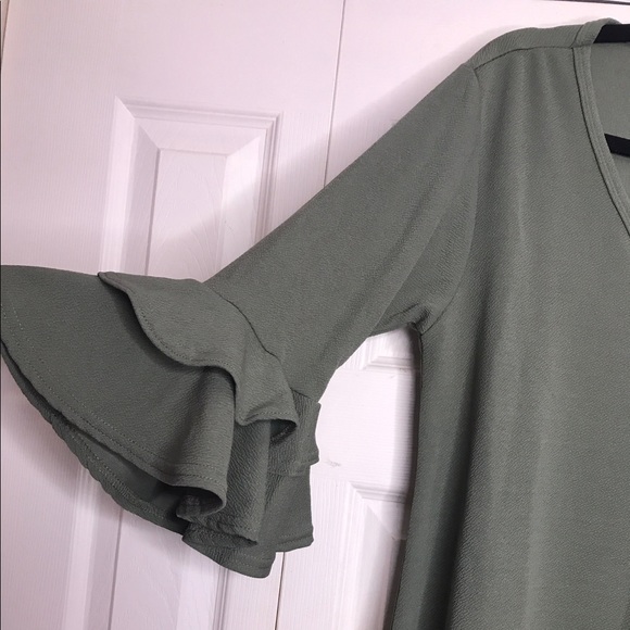 NWT Olive Green Boohoo dress - Picture 4 of 8